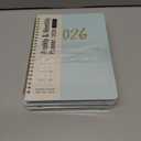 3 x 2026 Planner - Weekly and Monthly Planner, January 2026 to December 2026, Spiral Bound 2026 Calendar Planner Book, Inner Pocket, Perfect for Office Home School Supplies - A5 (6.3" x 8.5"), Mint