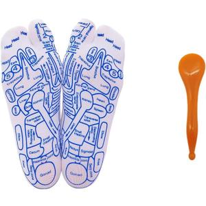 Broman Reflexology Socks for Foot Massage, Women's Size