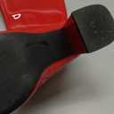 DREAM PAIRS Women's Gogo Boots Square Toe Chunky Wide Calf Knee High Boots For Women (5.5, Red/Patent/Pu)