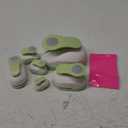 Chengu 6 Pcs Circle Punch Set 3in/2in/1.5in/1in/0.6in/0.3in Scrapbook Hole Punchers Crafting with 10 Sticker Paper Round Cutter Scrapbook for Office Supplies DIY Albums Photos (Green)