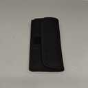 Money Organizer, Money Organizer for Cash with 6 Zippered Pocket Black Cash Wallet Storage for Travel Currencies Receipts Bills, Envelope Budgeting for Kids, 8 x 4 x 1 inches