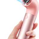 Aecooly Portable Handheld Fan, Powerful Turbo Mini Fan, 19000 RPM High Speed Aero Pro, 15H Max Cooling Time, 6 Speeds Aluminum Case, Pocket Rechargeable Personal Small Travel GIfts for Women Men -Pink