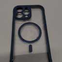 Miracase for iPhone 16 Pro Max Case 6.9'', [Bubble Free] Full-Body Bumper Phone case with Built-in Full Glass Screen &Lens Protector,Compatible with MagSafe,Drop Proof 16 Pro Max Cover,Blue