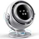 AGEYOU Desk Fan for Office, 90°Oscillating Fan with 6000mAh Rechargeable, 10 Speeds 4H Timer 270°Tilt Adjustment, 28dB Ultra-Quiet Portable Personal Table Fans, Gifts for Christmas Women Men Home