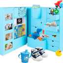 Bliss Baby Keepsake Box - Memory Box - Boy Girl Keepsake Box Tins Memory Box Pregnancy Bubbs Storage Box First Year Box Library All-in-One Organizer 