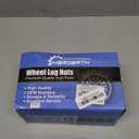 32PCS 9/16-18 Wheel Spike Lug Nuts, Black Spiked Lug Nuts 9/16-18 Solid 4.4" Tall Acorn Lug Nut with 1 Socket Key Replacement for Dakota, Durango, Ram 1500, Ram 2500 3500, Chassis cab, Aspen