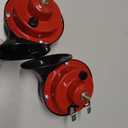 MR-Style Set of 2 x 2 horns for car, 12 V and 410 - 510 Hz, spare part universally usable for car to assemble