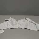 Playtex Women's Wireless Bra, 18 Hour Plus-Size Bras, Full Coverage, Smoothing, 4693, Single or 2-Pack (44C, White)