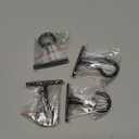 NACETURE Ceiling Hooks Heavy Duty 2 Pack - Plant Hooks for Ceiling Hanging Hook for Hanging Basket Hook, Light, Bird Feeders, Wind Chimes Décor Indoor & Outdoor (Black, 2.5 Inch 4 Pack)