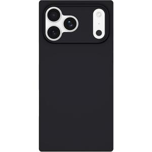 Flaunt Official Square Protective Case - Compatible with iPhone 17 Pro Max - Compatible with MagSafe & Wireless Charging - Drop-Tested & Shockproof - (Matte Black)