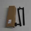 Bathroom Towel Bar,  Towel Rack for Bathroom Wall Mounted, Matte Black Thicken SUS304 Stainless Steel Towel Rod Modern Home Decor(Total Length 24-Inch)