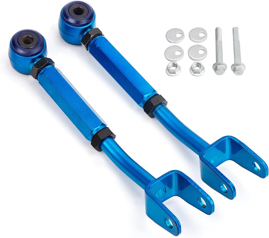 KSP Rear Camber Arms/kits, Adjustable Toe -2.00 to +2.00 Camber -3.00 to +3.00 Suspesnion Arm fits 350Z 370Z Altima G35 G37 Sedan Coupe, 2PC