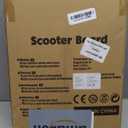 Kids Sitting Board with Universal Wheels - Safety Plastic Scooter for Kids Ages 6-12 - Manual Sport Scooter with Handles for Gym Class (Pink)