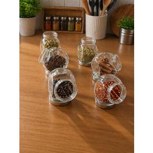2 x Glass Jar set of 6, 3.8oz