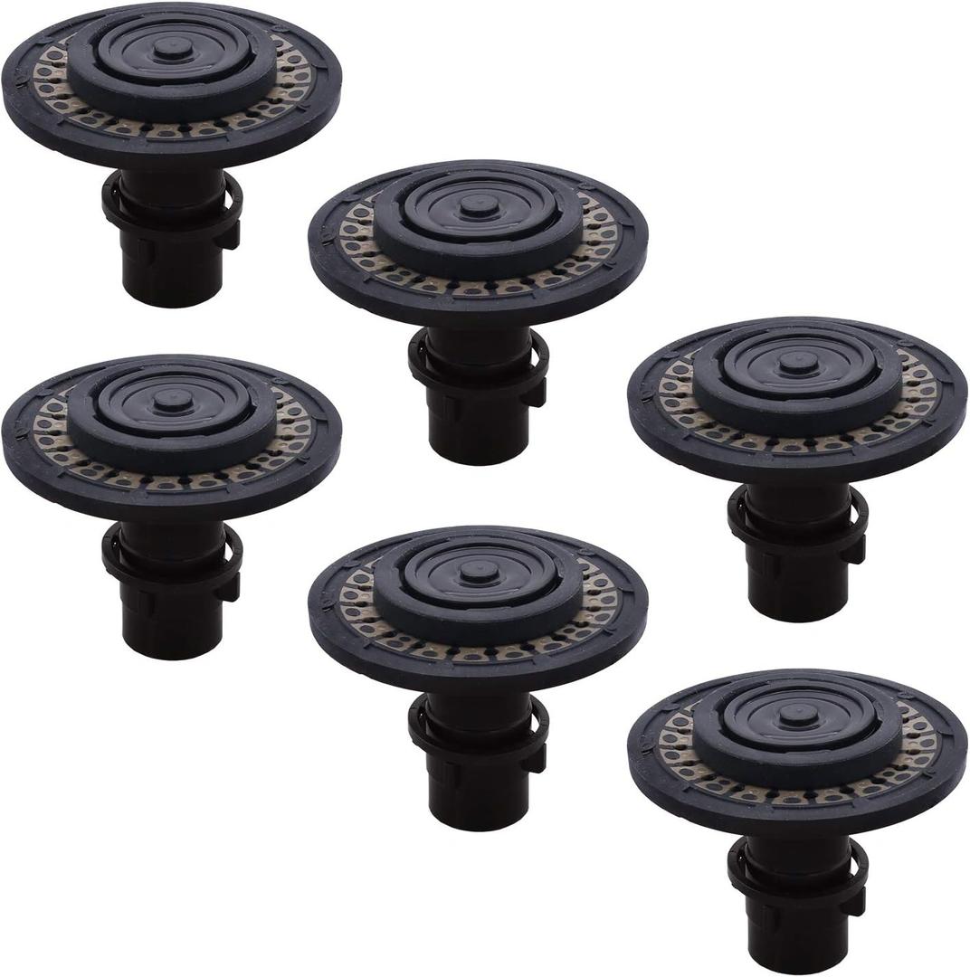 FlushLine 6 Pack of Replacements for Sloan 3301037 A-37-A 1.5 GPF Drop-In Repair Kit
