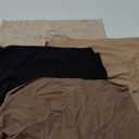 SHARICCA Womens Seamless Underwear No Show Hipster Panties Invisible Lightweight Nuage Bikinis Briefs Microfiber Pack (Medium, 5p - Soft Browns & Nudes)