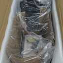 Suptek Adjustable Under Desk and Wall PC Mount,3.74 to 8.26 inch Wide Computer Case CPU Hanger Holder 360 Degree Rotatable Under-Desk PC Hanging Stand Holder Mount (ZJJ001) (Black)