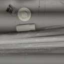 MEXAU White Tension Curtain Rods 41-118 In Extra Long Outdoor Patio Curtain Rods No Drilling Adjustable Heavy Duty Tension Rods for Windows Bathroom Living Room Curtains, Rod Diameter 1.26In