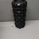 Vibrating Foam Roller, High Density Massage Roller Back Roller Foam for Back Pain Relief & Muscle Recovery and Physical Therapy, 5-Speed Rechargeable Exercise Roller, 2 Modes (Black)