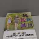 Henkelion Weighted Vest Weight Vest for Men Women Kids Weights Included, Body Weight Vests Adjustable for Running, Training Workout, Jogging, Walking (12 lbs, Black)