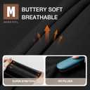 MOREFEEL 3 Pack Biker Shorts Women with Pockets  5" Tummy Control High Waisted Workout Gym Yoga Athletic Shorts (XX-Large-3X-Large, 02 Black,grey,navy Blue)