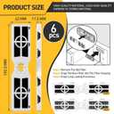 6-Pack FRGPAAF2 Air Filter Compatible with Frigidaire - Replacement Filter for Frigidaire Air Conditioners & Refrigerators - PureAir AF-2