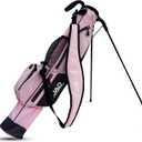 Sunday Golf Bag - Premium Everyday Sunday Golf Bag with Stand for Men, Women and Ladies, Ultra Lightweight, Easy to Carry Pitch n Putt Carry Bag