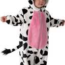 Spooktacular Creations Halloween Baby Cow Costume, Toddler Cow Jumpsuit (12-18months)