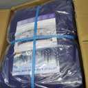 LXKCKJ 24 Ft Round Pool Covers for Above Ground Pools, Extra Thick 185G PE