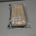 Winter Headbands for Women Wool 2 Pack, Ear Warmers for Women Headband Knit Thick Fleece Lined, Cold Weather Warm Ear Muffs(Black+ Beige)