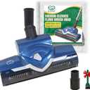 EZ SPARES Universal Vacuum Cleaner Floor Brush Head,Vacuum Cleaner Brush 1 1/4 Inch 32mm,Replacement for Most Vacuum,Hoover Eureka Royal, Rainbow Kenmore,Shop Vac,Christmas Newyear Gift(Blue)