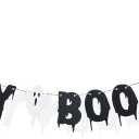 Happy Boo Day Banner, Boo Day Garland, Halloween Party Decorations, Spooky Party Supplies, Halloween Birthday Banner, Perfect Indoor Ghost Decoration, Melting Dripping Ghost