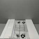 BREEZEHEAT 800w Plug-in Electric Panel Heater-Convection Wall Heaters for Indoor Use, No Fan Design, Poratble/Wall Mount Space Heater w/Remote Control,Digital Display, 24H Timer,Thermostat, White (Small(800w))