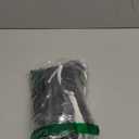 AI'MAGE One Piece Swimsuit for Women Tummy Control Ruffle Bathing Suit V Neck Push Up Swimwear S-XXL (Black/White)