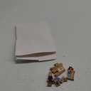 Blosssound 30 Pcs Wooden Community Helpers Toys Multicultural Career Wooden People Figures Small Diversity Professionals Wood Blocks for Preschool Classroom Play Games Educational Activity Supplies