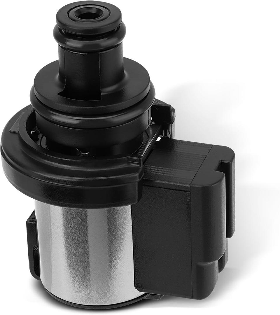 Transmission Torque Converter Lock-Up Solenoid 3.2-3.7 ohmBlackCompatible with Subaru Legacy Outback Impreza Forester Crosstrek Fits for Lineartronic CVT TR580 TR690 Replace#31825AA050 31706AA030