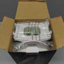 MÜELLERHOME Pro-Series 10-in-1, 8 Blade Vegetable Chopper, Onion Mincer, Cutter, Dicer, Egg Slicer with Container, French Fry Cutter Potato Slicer, Home Essentials, Salad Chopper White Sand/Green