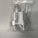 3Pcs Thread Mouth Foaming Soap Dispenser Pump Stainless Steel Replacement Lotion Shampoo Bottle Pumps for Bathroom Countertop