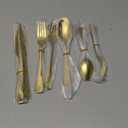 PHILIPALA 20 Piece Gold Silverware Set, Stainless Steel Flatware Set for 4 Food Grade Cutlery Utensil Set Include Knife Fork Spoon Mirror Polished Dishwasher Safe