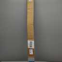 Exclusive Home Prism 1" Curtain Rod and Coordinating Finial Set, Matte Bronze, Adjustable 66"-120"