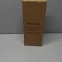 Navaris Bird Feeder with Glass Bottle - Hanging Glass Hummingbird Feeders for Outdoors - Sturdy Pine Wood & Removable Glass Bottle for Easy Refilling - Plastic-Free & Eco-Friendly