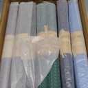 7 Pairs 100% Pure Beeswax Handmade Taper Candles, 9 Inch Smokeless Dripless Wax Candles, Beeswax Candle for Home Gift Ideas - Cool Color Set