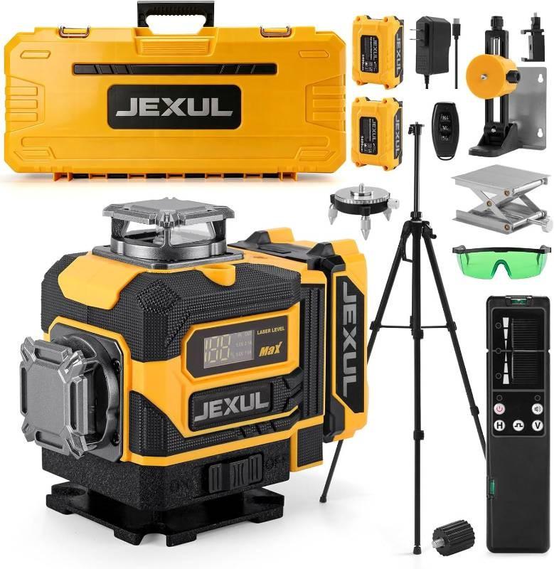 16 Line Laser Level, 4D Self Leveling Kit
