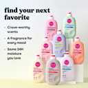 eos Shea Better Body Lotion Jasmine Peach, 24-Hour Moisture Skin Care, Lightweight & Non-Greasy, Natural Shea, Vegan, 16 fl oz