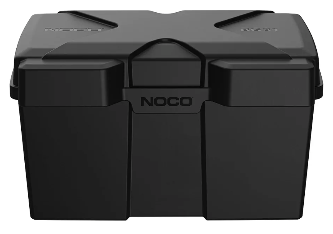 NOCO Snap-Top BG31 Battery Box, Group 24-31 12V Battery Box for Marine, Automotive, RV, Boat, Camper and Travel Trailer Batteries