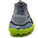 WateLves Water Shoes Men Women Beach Barefoot Aqua Socks Breathable Wide Swim Outdoor Walking Anti Slip Pool Shoes for Hiking Kayaking Diving Surfing (C-grey/Green)