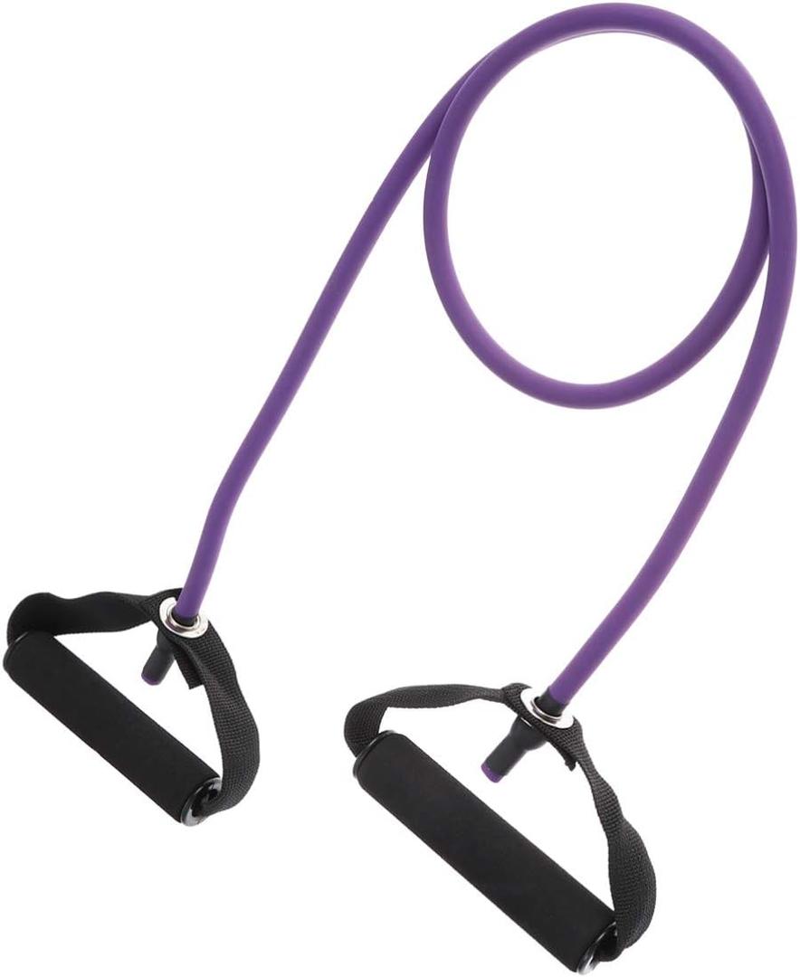 POPETPOP 1pc Natural Latex Silk Tension Rope Elastic Exercise Bands for Yoga Strength Training All Ages Genders