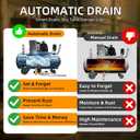 DaierTek Automatic Air Compressor Drain Valve, Electronic Timer Drain Kit