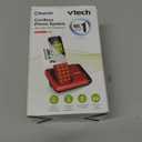 VTech CS6719-16 DECT 6.0 Phone with Caller ID/Call Waiting, 1 Cordless Handset, Red