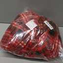 Christmas Couch Cover 71"x 118"Green and Red Plaid Sofa Covers for 3 Cushion Couch Covers with Tassel Farmhouse Protector for Christmas Decorations Sofa Throw Cover